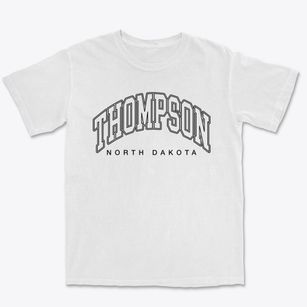 Thompson North Dakota Inline Premium Heavyweight T-shirt