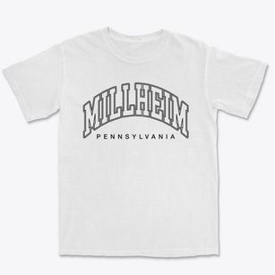 Millheim Pennsylvania Inline Premium Heavyweight T-shirt