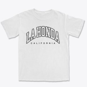 La Honda California Inline Premium Heavyweight T-shirt