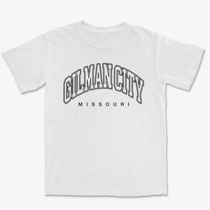 Gilman City Missouri Inline Premium Heavyweight T-shirt
