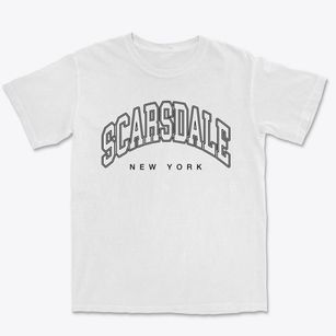 Scarsdale New York Inline Premium Heavyweight T-shirt