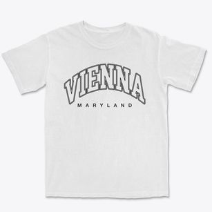 Vienna Maryland Inline Premium Heavyweight T-shirt