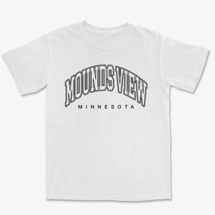 Mounds View Minnesota Inline Premium Heavyweight T-shirt
