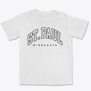 St. Paul Minnesota Inline Premium Heavyweight T-shirt