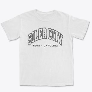 Siler City North Carolina Inline Premium Heavyweight T-shirt