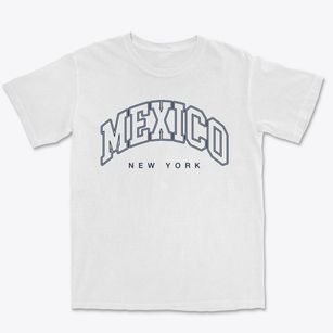 Mexico New York Inline Premium Heavyweight T-shirt
