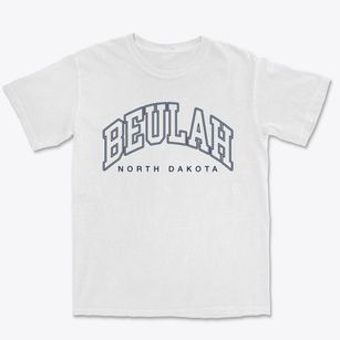 Beulah North Dakota Inline Premium Heavyweight T-shirt