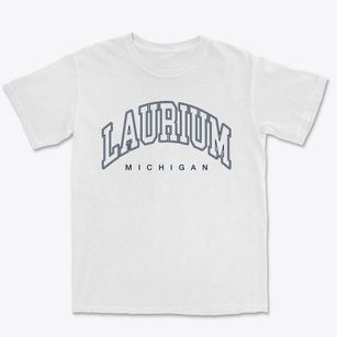 Laurium Michigan Inline Premium Heavyweight T-shirt