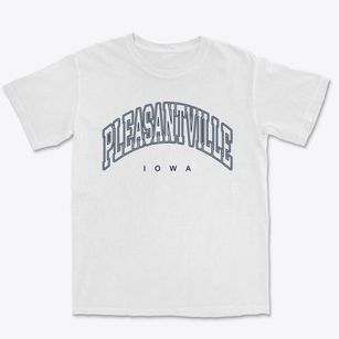 Pleasantville Iowa Inline Premium Heavyweight T-shirt