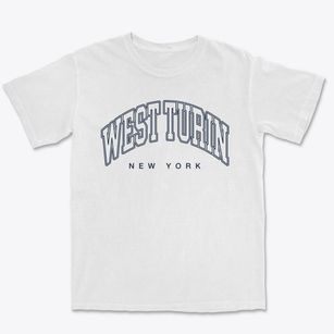 West Turin New York Inline Premium Heavyweight T-shirt