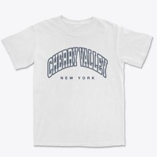 Cherry Valley New York Inline Premium Heavyweight T-shirt