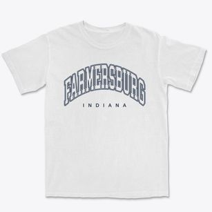 Farmersburg Indiana Inline Premium Heavyweight T-shirt