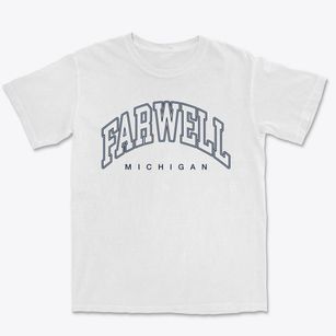 Farwell Michigan Inline Premium Heavyweight T-shirt