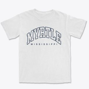 Myrtle Mississippi Inline Premium Heavyweight T-shirt