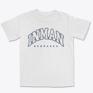 Inman Nebraska Inline Premium Heavyweight T-shirt