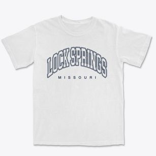 Lock Springs Missouri Inline Premium Heavyweight T-shirt