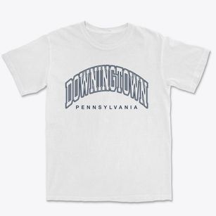 Downingtown Pennsylvania Inline Premium Heavyweight T-shirt