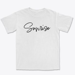 Sunrise Wyoming Freestyle Premium Heavyweight T-shirt