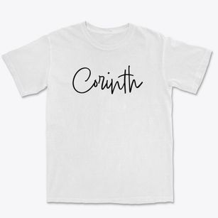 Corinth North Carolina Freestyle Premium Heavyweight T-shirt