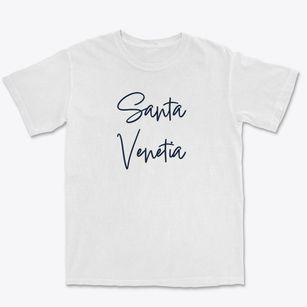 Santa Venetia California Freestyle Premium Heavyweight T-shirt
