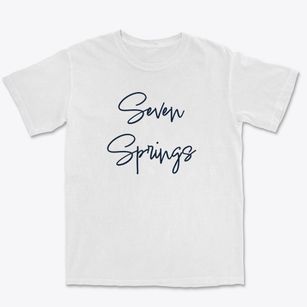 Seven Springs North Carolina Freestyle Premium Heavyweight T-shirt