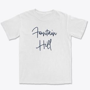 Fountain Hill North Carolina Freestyle Premium Heavyweight T-shirt