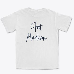 Fort Madison Iowa Freestyle Premium Heavyweight T-shirt