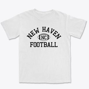 New Haven North Carolina Football Premium Heavyweight T-shirt
