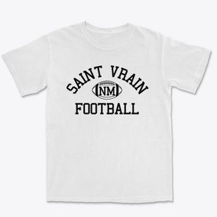 Saint Vrain New Mexico Football Premium Heavyweight T-shirt