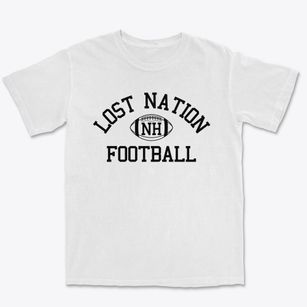 Lost Nation New Hampshire Football Premium Heavyweight T-shirt