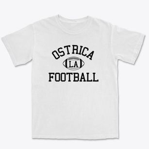 Ostrica Louisiana Football Premium Heavyweight T-shirt