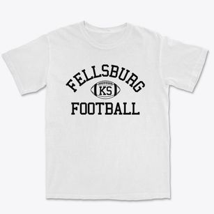 Fellsburg Kansas Football Premium Heavyweight T-shirt