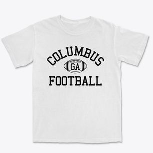 Columbus Georgia Football Premium Heavyweight T-shirt