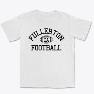 Fullerton California Football Premium Heavyweight T-shirt