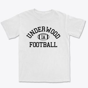 Underwood Iowa Football Premium Heavyweight T-shirt