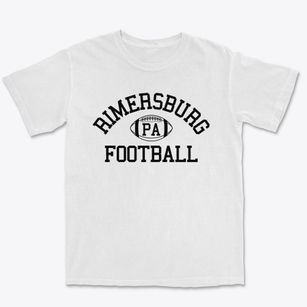 Rimersburg Pennsylvania Football Premium Heavyweight T-shirt