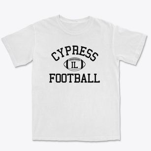 Cypress Illinois Football Premium Heavyweight T-shirt