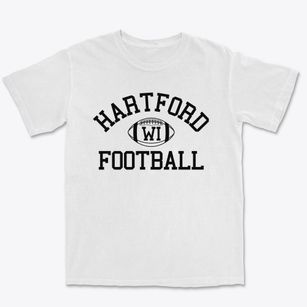 Hartford Wisconsin Football Premium Heavyweight T-shirt