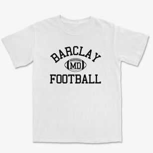 Barclay Maryland Football Premium Heavyweight T-shirt