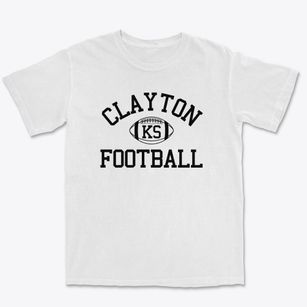 Clayton Kansas Football Premium Heavyweight T-shirt