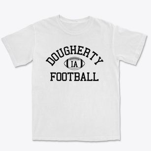 Dougherty Iowa Football Premium Heavyweight T-shirt