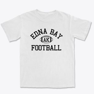 Edna Bay Alaska Football Premium Heavyweight T-shirt