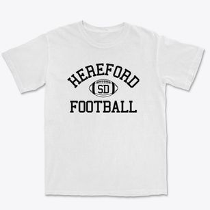 Hereford South Dakota Football Premium Heavyweight T-shirt