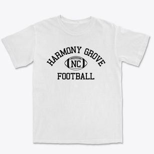 Harmony Grove North Carolina Football Premium Heavyweight T-shirt
