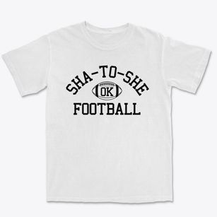 Sha-to-she Oklahoma Football Premium Heavyweight T-shirt