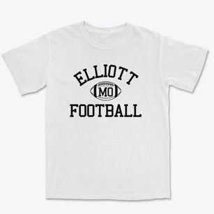 Elliott Missouri Football Premium Heavyweight T-shirt