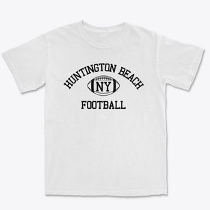 Huntington Beach New York Football Premium Heavyweight T-shirt