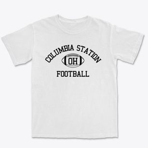 Columbia Station Ohio Football Premium Heavyweight T-shirt