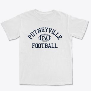 Putneyville Pennsylvania Football Premium Heavyweight T-shirt