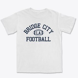 Bridge City Louisiana Football Premium Heavyweight T-shirt
